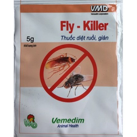 Bả diệt ruồi, gián Fly Kiler 5g/gói