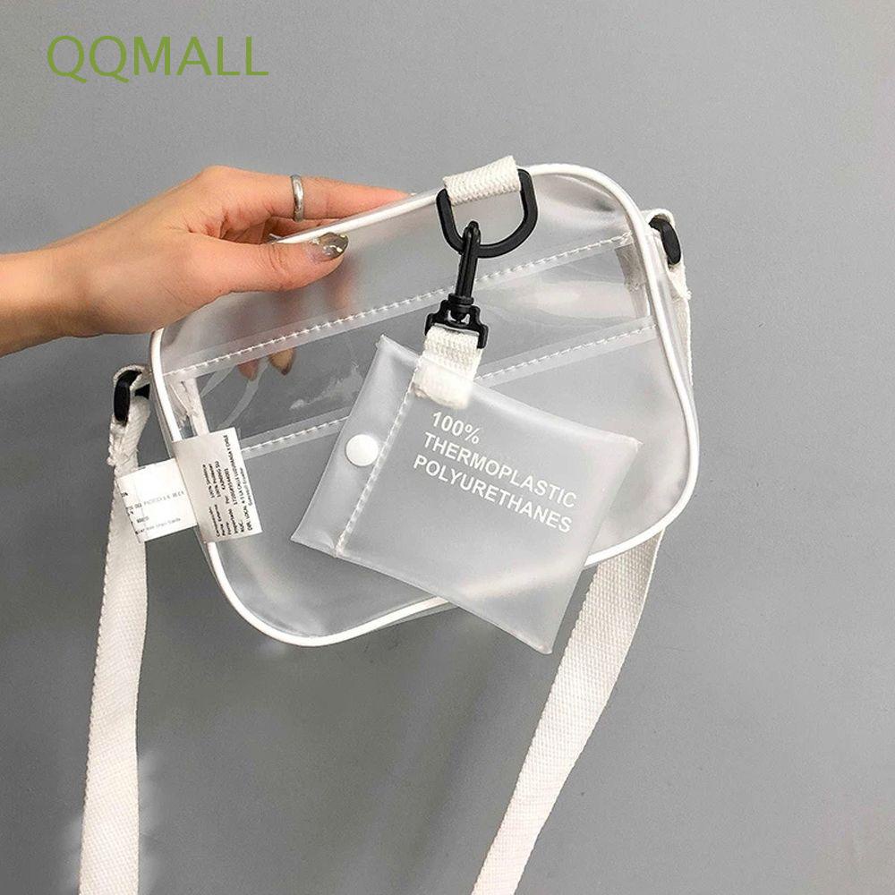 Túi Đeo Chéo Mini Trong Suốt Phong Cách Hàn Quốc Thời Trang Cho Nữ