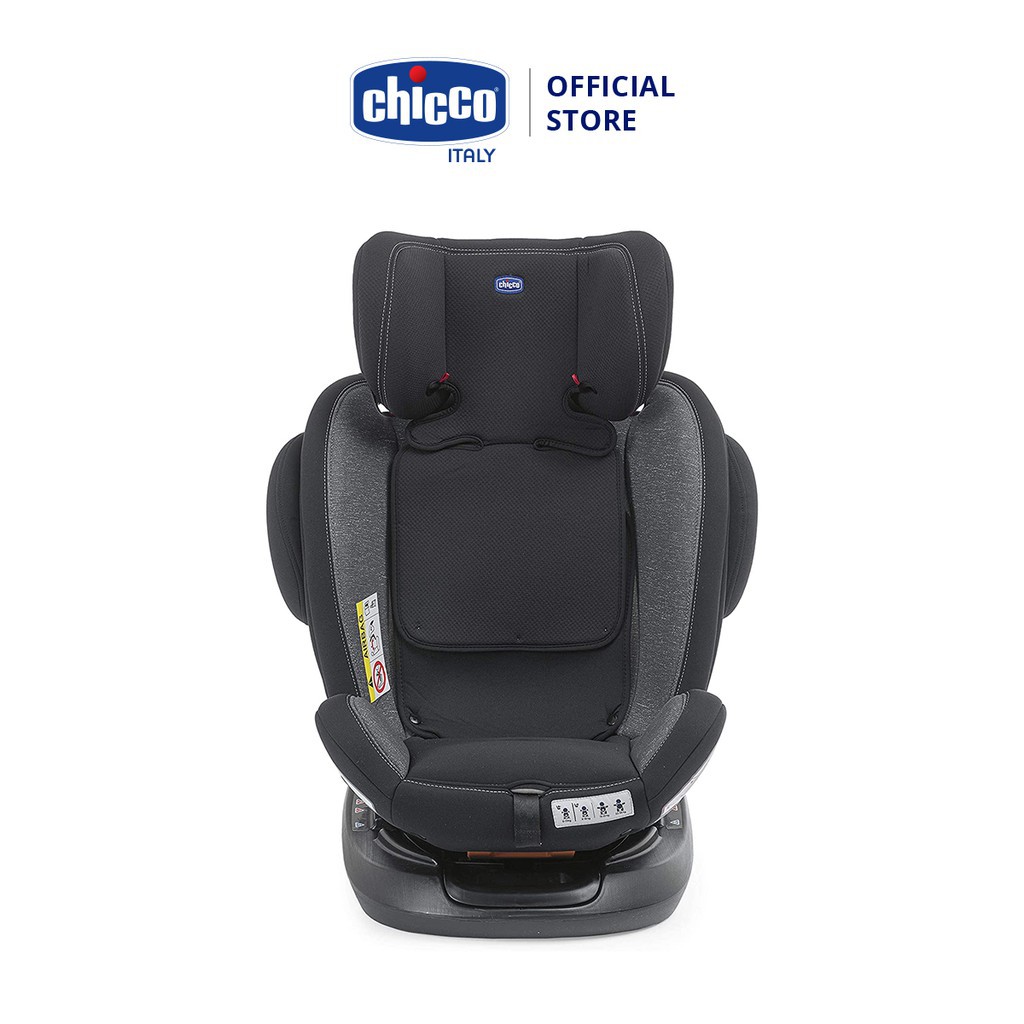 Ghế ngồi ô tô Chicco Unico Plus Isofix 0-12Y xoay 360˚ Đen Shadow