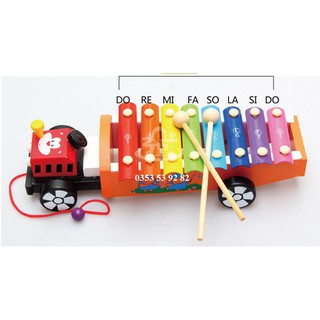 Đàn xylophone 8 âm (mẫu ô tô)