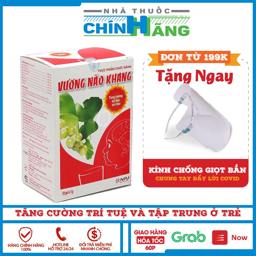 Vương Não Khang - Thực phẩm bổ não, tăng cường trí tuệ và tập trung ở trẻ