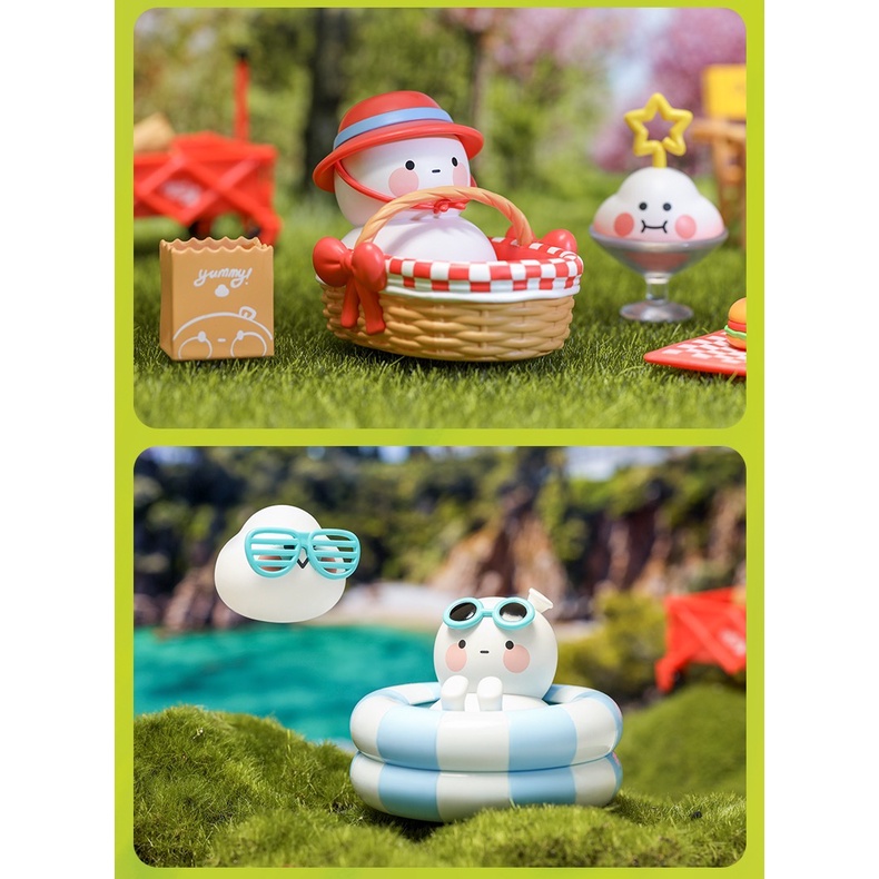 BOBO&Co Go Hộp Đựng Búp Bê Popmart Dễ Thương Dùng Đi Cắm Trại