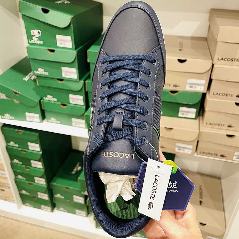 Giày nam Lacoste Nivolor Sneaker - Navy/Green