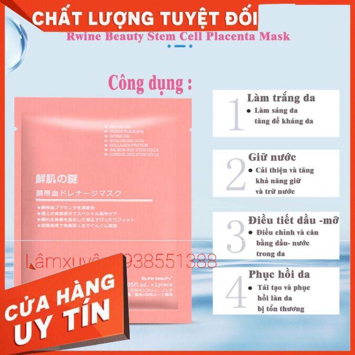 Miếng mặt nạ nhau thai cừu 40 ml tăng quá trình trao đổi chất
