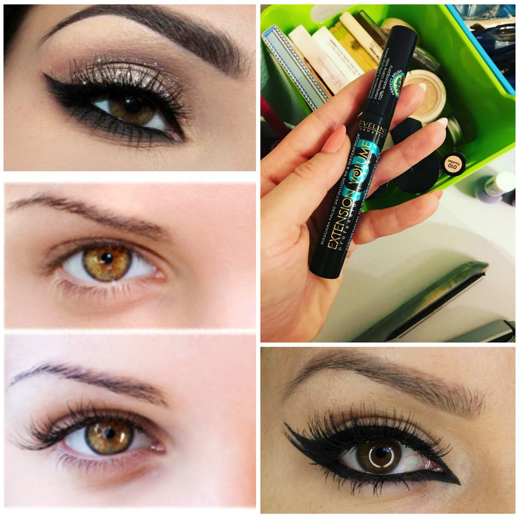 Mascara Eveline 4D Mở Rộng và Siêu Dày Mi