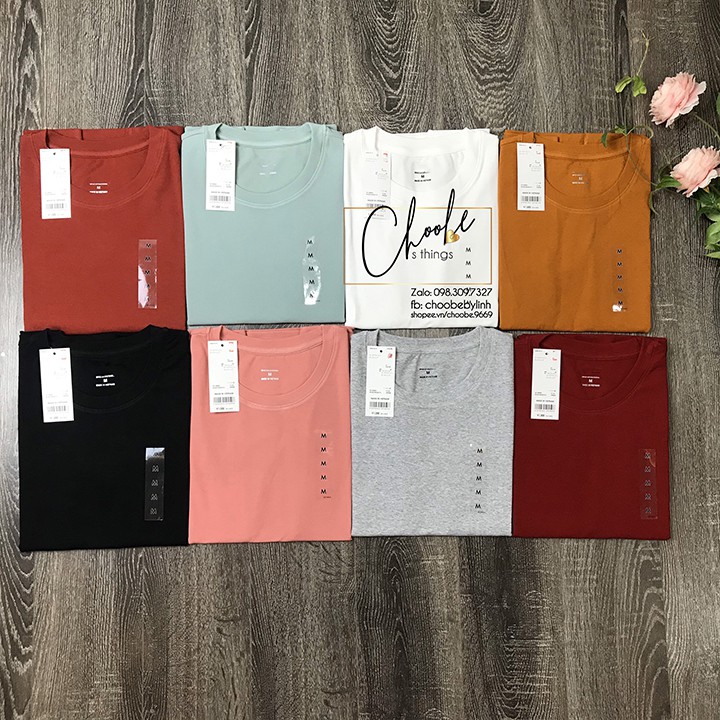 [Giá Hủy Diệt] Áo Thun, Áo Phông Nữ Cổ Tròn, Cộc Tay, Form Ôm Đẹp, Chất Mát Mẻ, 8 Màu Cơ Bản, Hàng VNXK | BigBuy360 - bigbuy360.vn