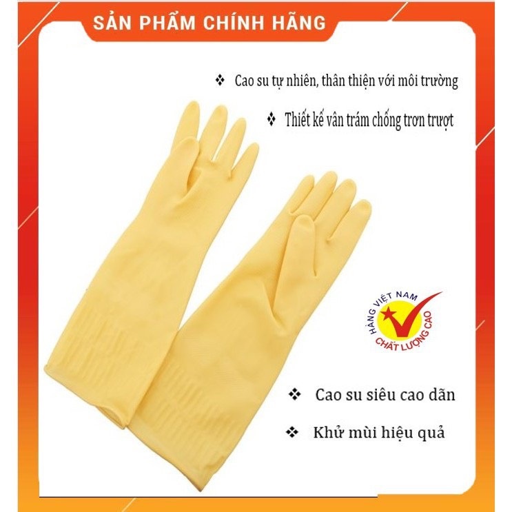 Găng Tay Cao Su Loại Dai, Găng Tay Rửa Chén Siêu Bền ( Ngắn &amp; Dài )