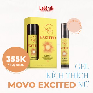 Gel bôi trơn Movo Excited kích thích nữ 12ml | Lalendi Store & Rendi