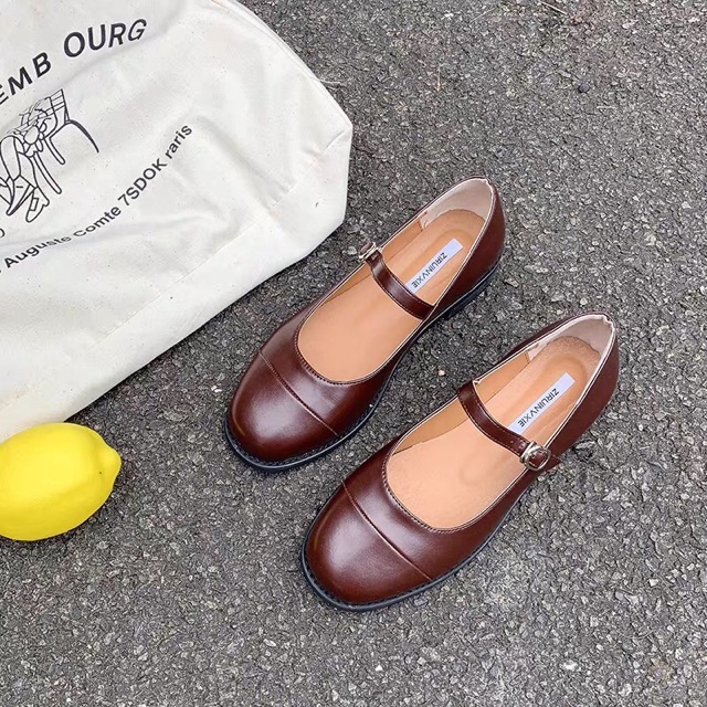 (ORDER) Giày mary jane da mềm BIG SIZE 35-42 | BigBuy360 - bigbuy360.vn