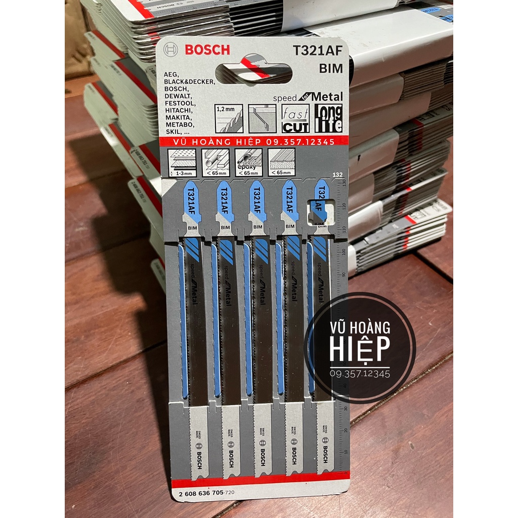Lưỡi cưa lọng sắt Bosch T321AF chính hãng LCL-B-321