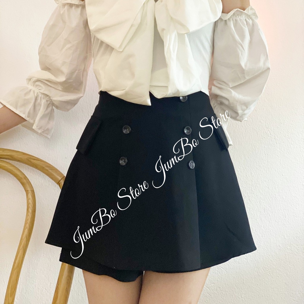 Quần Giả Váy Dáng Chữ A Thời Trang Cho Nữ Phối 6 Cúc Mẫu Mới Siêu Hot - JB502 | BigBuy360 - bigbuy360.vn