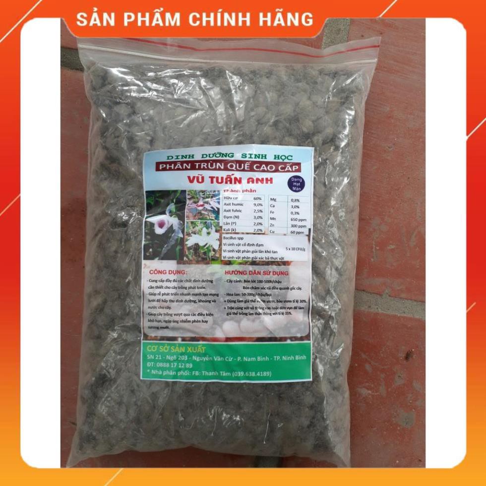 PHÂN TRÙN QUẾ ÉP VIÊN CAO CẤP HẠT MẬN GÓI 1KG
