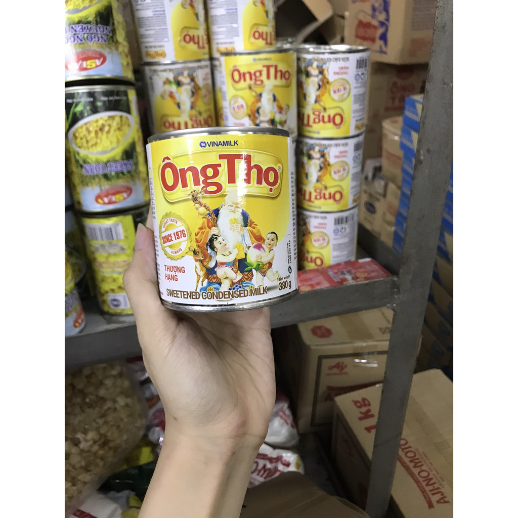 (ẢNH THẬT NHÀ CHỤP) Sữa đặc Ông Thọ nhiều loại