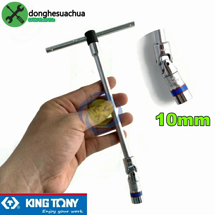 Tuýp chữ T 10mm lắc léo Kingtony 2571-2221-10M