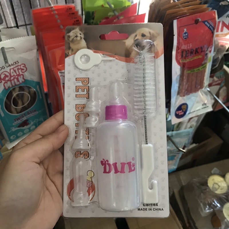 BÌNH BÚ , BÌNH SỮA CHO CHÓ MÈO CON