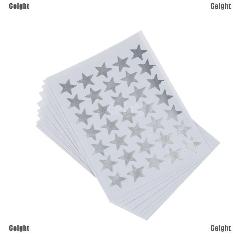10Pcs Lovely Star Stickers Teacher Label Reward For Kids Student Gift Stationery