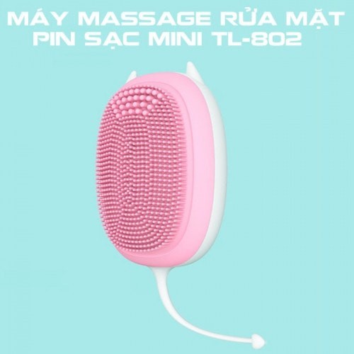 Máy massage rửa mặt pin sạc mini chính hãng Hàn Quốc TL-802 - giá siêu rẻ