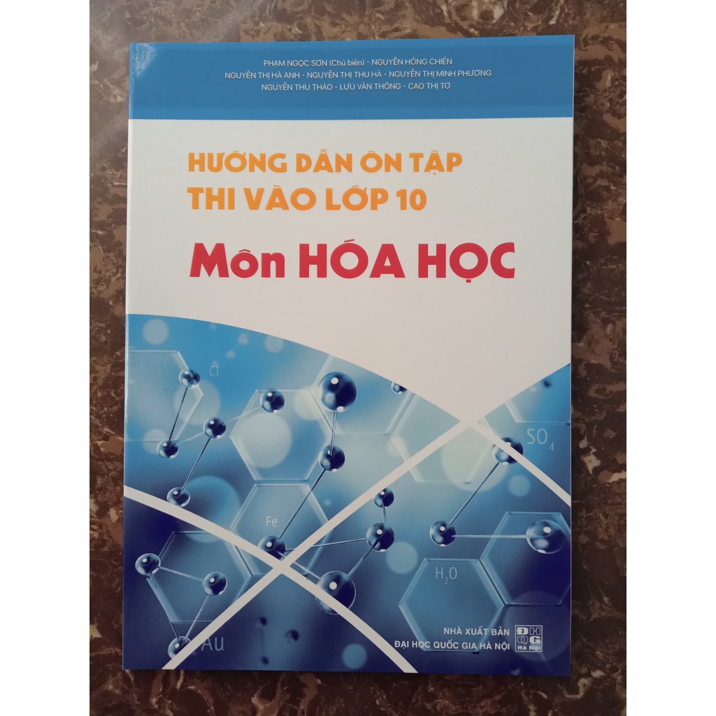 Sách Hướng dẫn ôn tập thi vào lớp 10 môn Hóa học