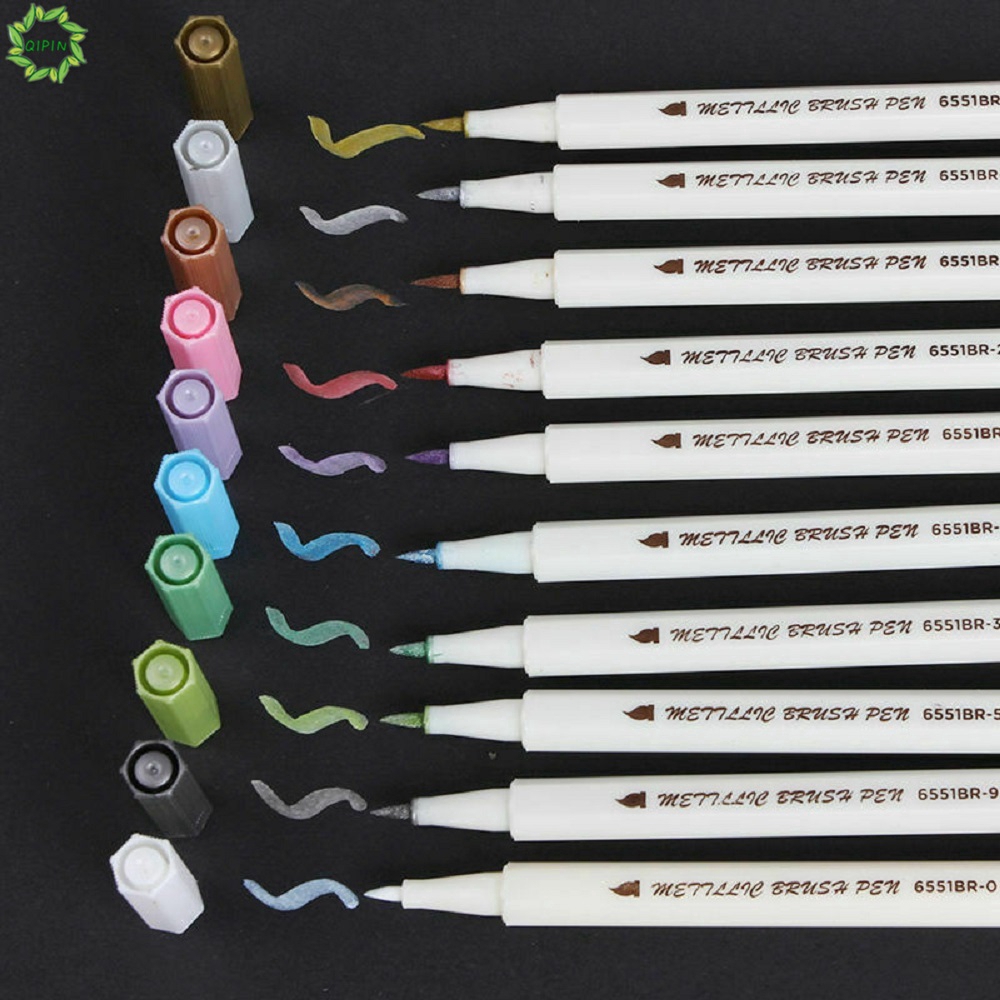 Set 10 bút làm thủ công nhiều màu sắc độc đáo