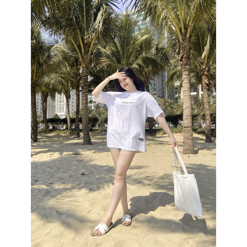 Dép đế trấu nam nữ da bò unisex birken quai ngang Buenas - BU05