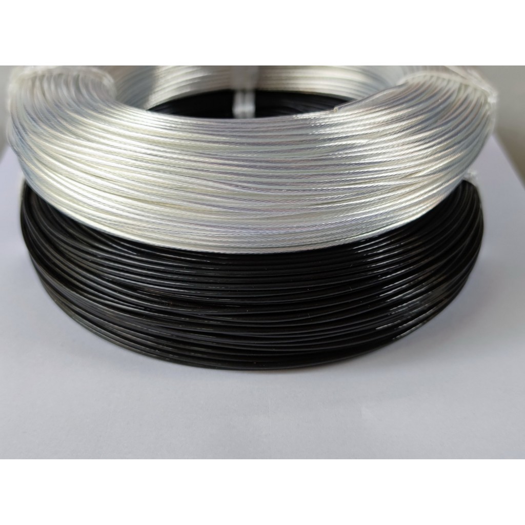 Dây điện mạ bạc vỏ teflon 16AWG - 1.5mm (Giá 1 mét)