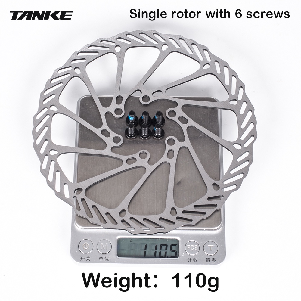 Phanh đĩa 160mm TANKE có bu lông cho xe đạp leo núi
