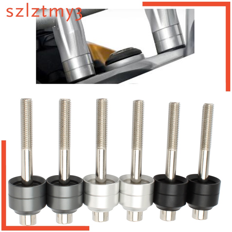 Phụ Kiện Nâng Tay Lái Bằng Hợp Kim Nhôm Cho Xe Bmw F800Gs F700Gs Đen | BigBuy360 - bigbuy360.vn