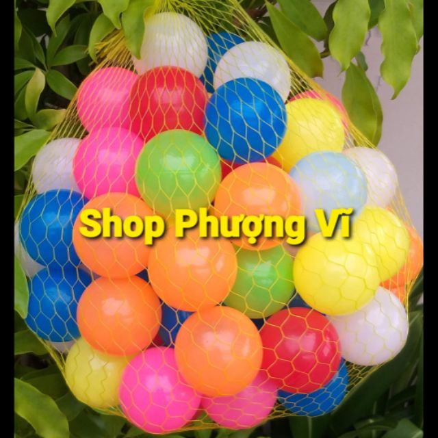 Túi 100 bóng nhựa Việt Nam 5cm hàng cao cấp.