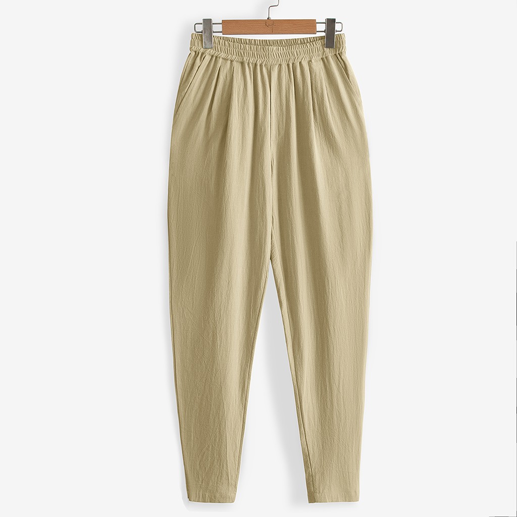 Quần Nam Chất Linen Đũi ROUGH Dáng Baggy, Mềm, Mịn, Thoáng Mát, Thoải mái | BigBuy360 - bigbuy360.vn