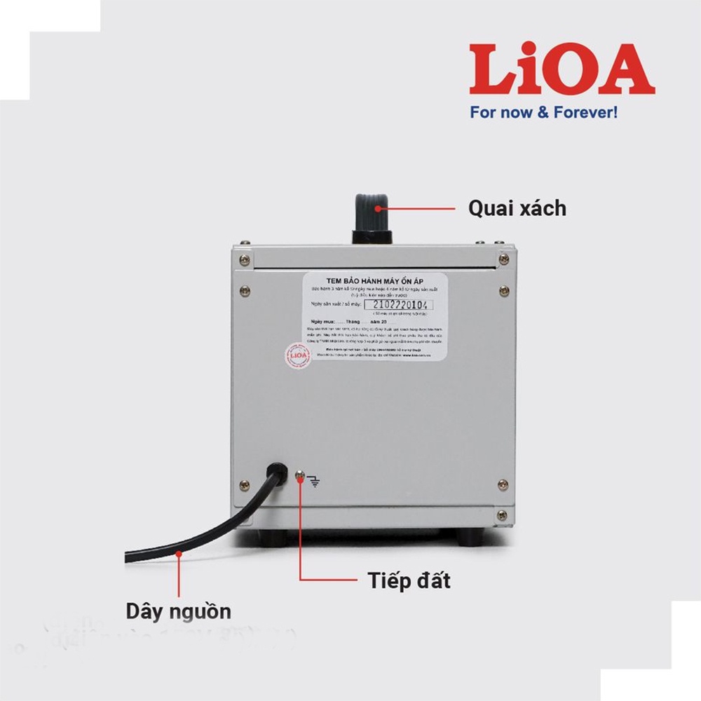 [MIỄN SHIP] Ổn Áp LiOA 1KVA 1 Pha - LiOA Nhật Linh 1000VA 1000W 1KW SH-1000II, DRI-1000II, DRII-1000II