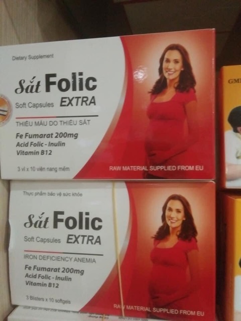 Sắt Folic Extra bổ sung sắt
