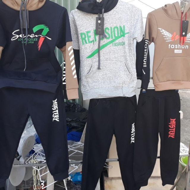 Combo 3 sét bô lót lông cho bé