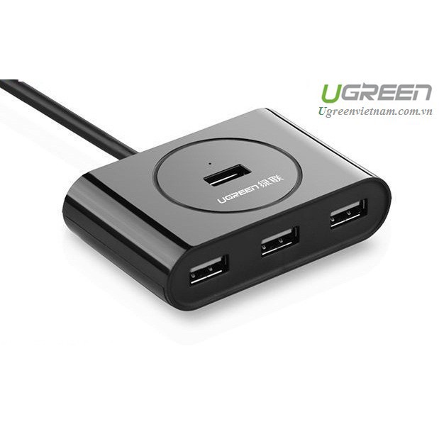 Bộ chia cổng USB 2.0 ra 4 cổng dài 10m chính hãng Ugreen 20217