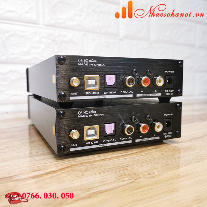 GIẢI MÃ DAC X6MKII - X6MK2 BẢN NÂNG CẤP ẤN TƯỢNG CỦA DAC X6, TẶNG DÂY QUANG, RẮC 6 LY RA 3.5, DÂY AV.