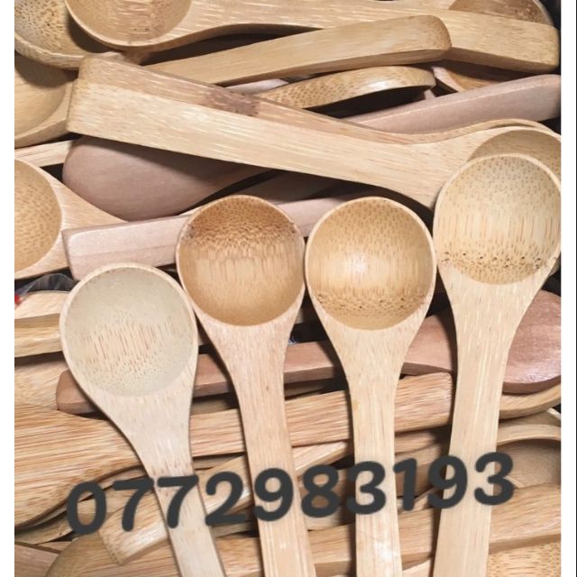 10 muỗng gỗ múc bột