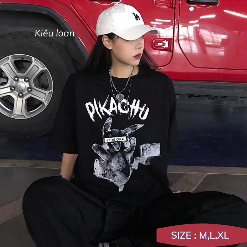 Áo Thun PIKACHU from Rộng Tay lỡ Unisex NN045