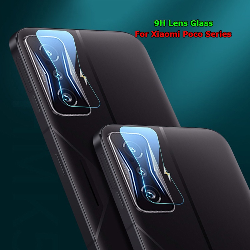 Kính Cường Lực 9H Bảo Vệ Camera Sau Cho Xiaomi Poco M5 M5s X5 F4 F3 F2 X3 X4 GT NFC Pro 5G