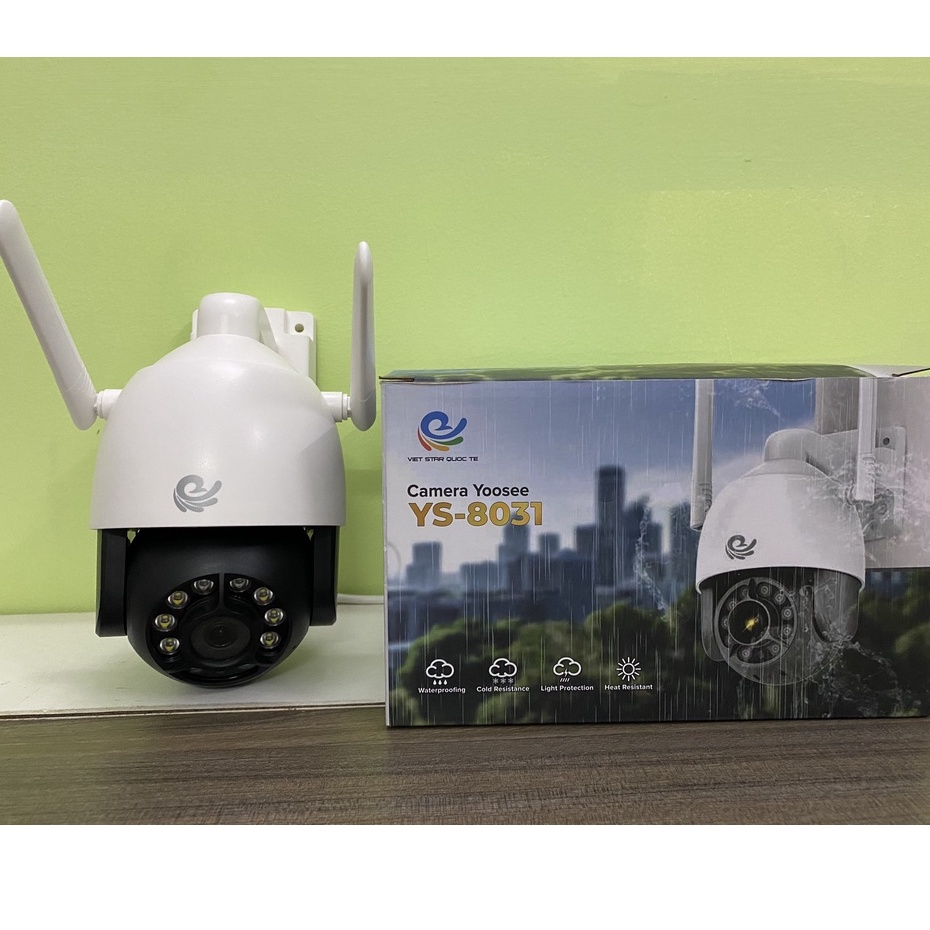 Camera yoosee PTZ 3.0MP quan sát ngoài trời - Chất lượng hình ảnh siêu net - Có đàm thoại 2 chiều