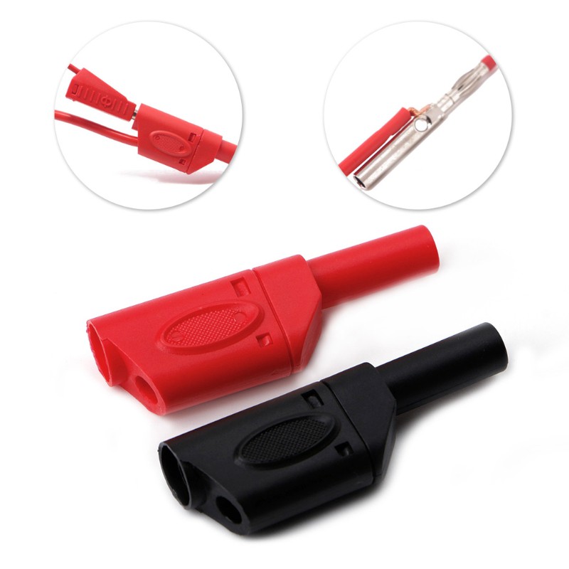 Bộ 10 phích cắm chuối thiết lập mạch 4mm