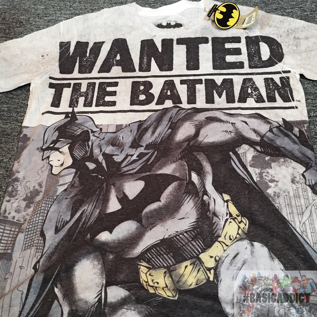 DC Comics - Áo thun Batman wanted - Unisex