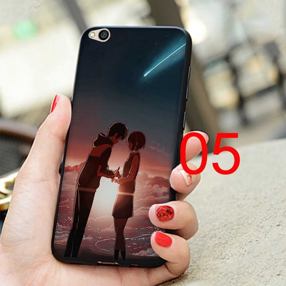 Ốp lưng in Anime Your Name nhiều mẫu mã cho điện thoại Xiaomi Redmi Note 6 Pro 5 5A Pro Prime 4 4x 5 Plus