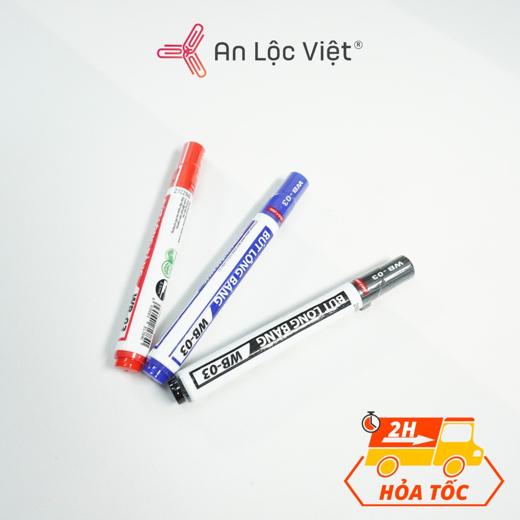 Set 2 bút Bút lông bảng Thiên Long WB-03