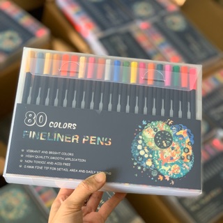 Hộp 80 màu FINELINER