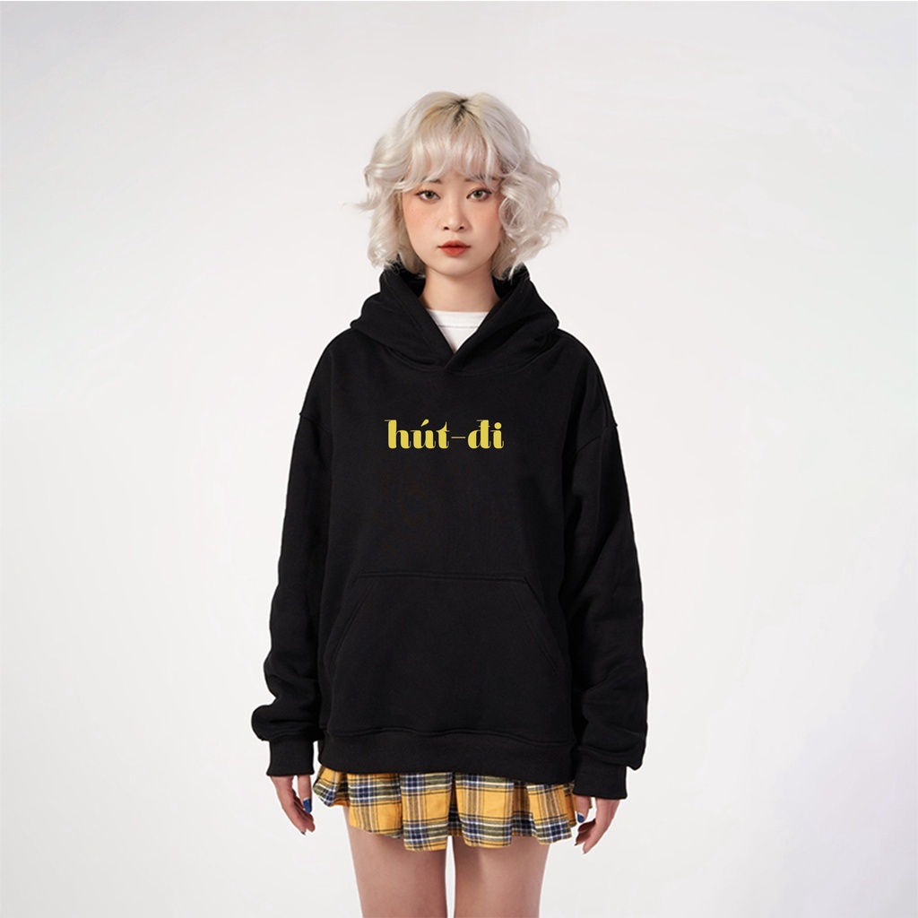 Áo Hút-Đi thiết kế in mặt trước chất liệu ấm áp dày dặn - BW FASHION