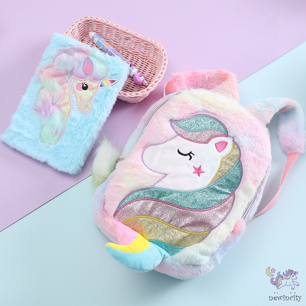 Balo Nhung Hình Kì Lân Dễ Thương Cho Bé