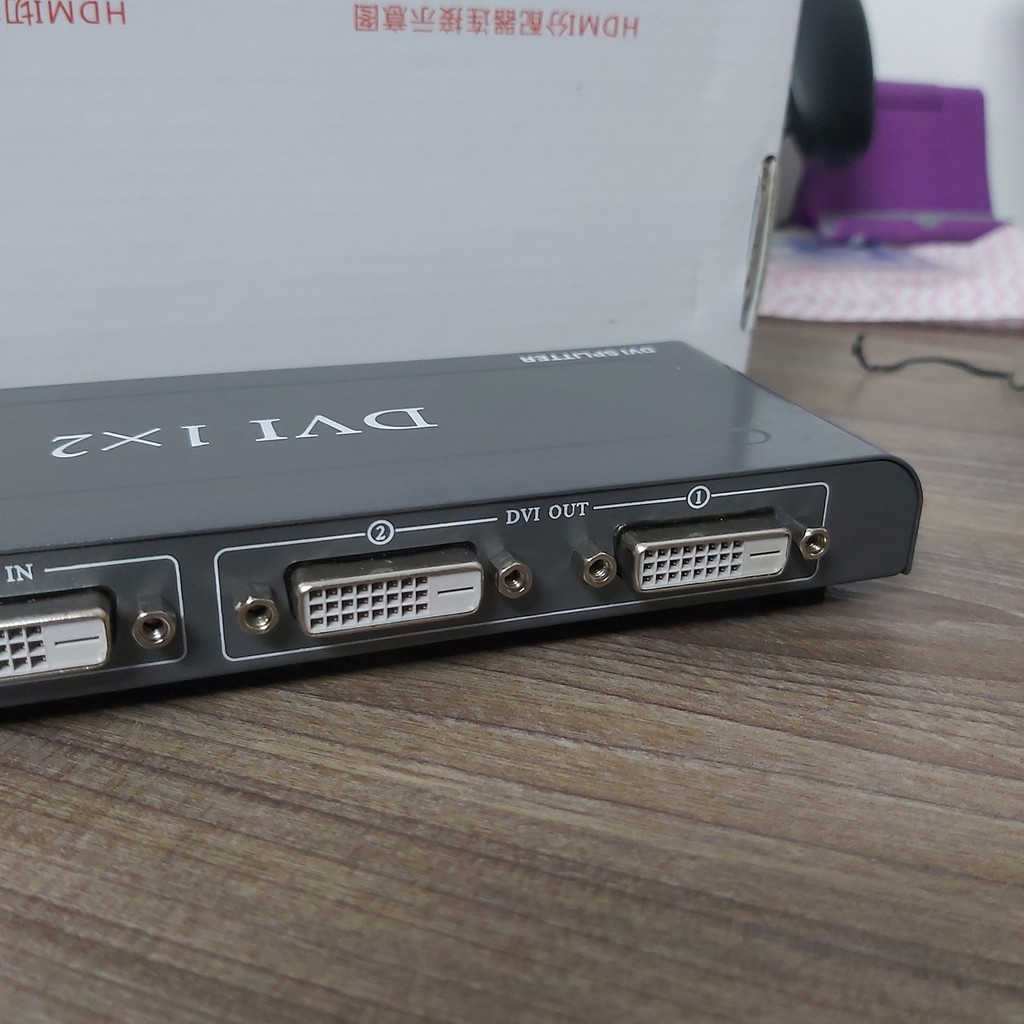 Bộ chia DVI-D 1 ra 2 cổng DVI E-D102 F310