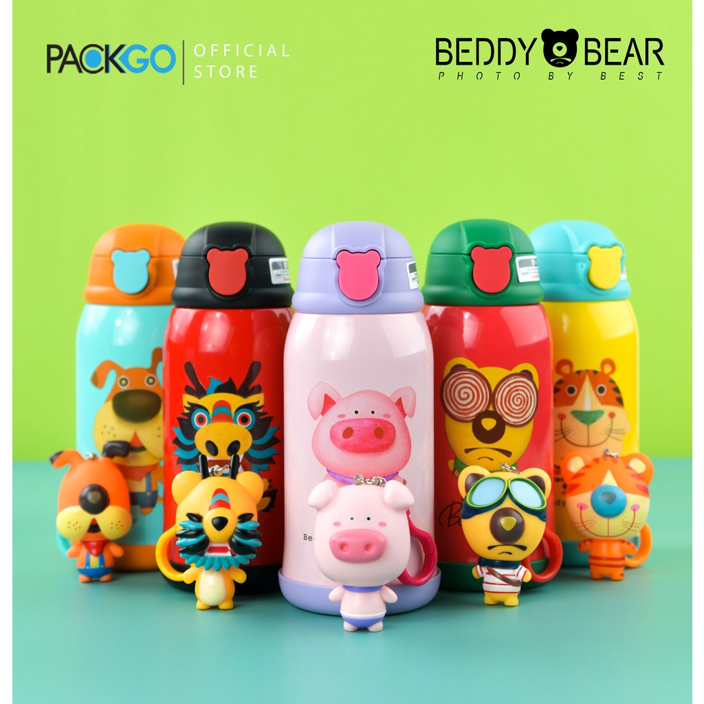 Bình giữ nhiệt cho Bé Trai hoặc Gái / Chính hãng 100% BEDDYBEAR/ BEDDY BEAR/ phù hợp Bé từ 2 tuổi trở/Thích hợp làm quà