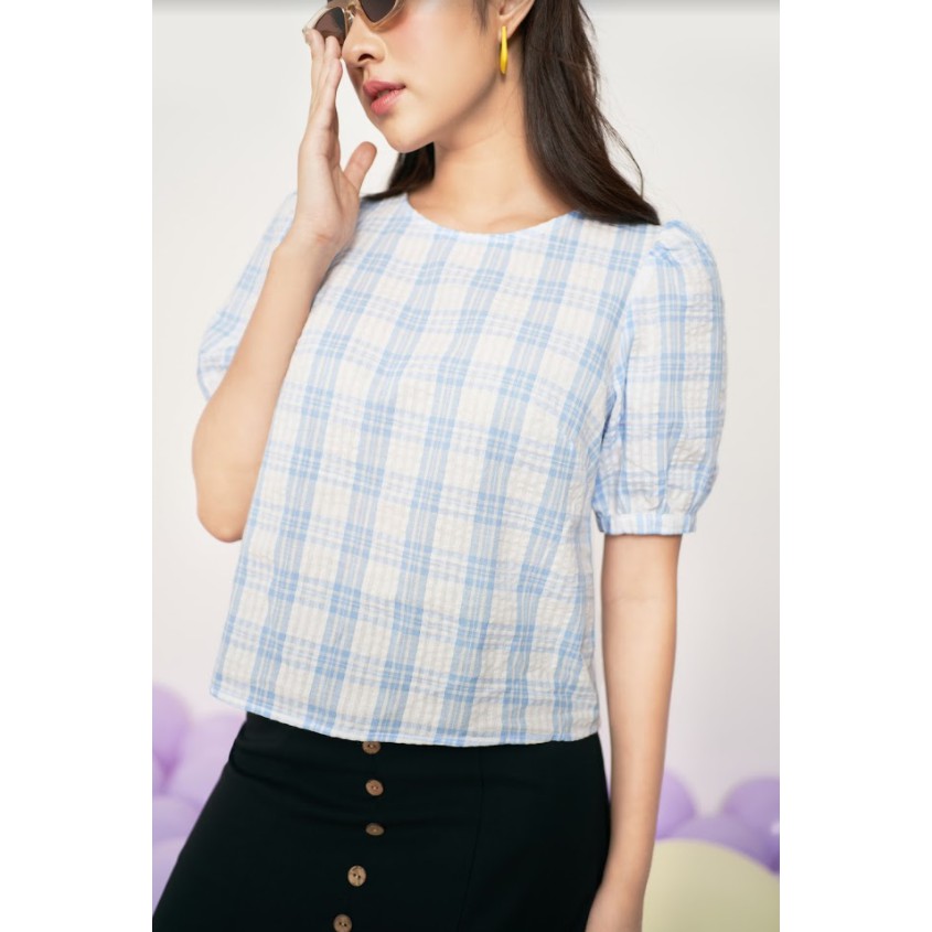 Áo sơ mi basic karo 1AO0003 ADORE DRESS | BigBuy360 - bigbuy360.vn