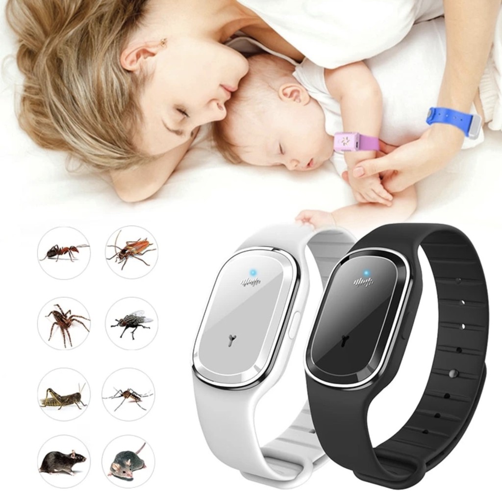Vòng đeo tay chống muỗi hiệu quả bảo vệ sức khỏe Repel Bracelet (trắng)