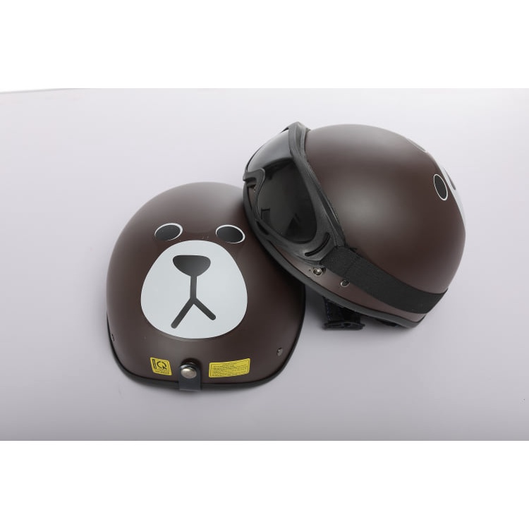 Mũ Bảo Hiểm sỉ giá xưởng Nửa Đầu 1/2 Nhiều Tem Siêu HOT - Hàng Cao Cấp